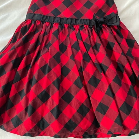 Carter's Girls Red Buffalo Check Dress Size 18M - Picture 8 of 11